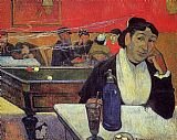 Famous Night Paintings - Night Cafe at Arles